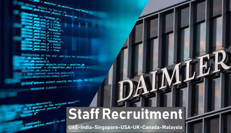 Daimler Job Vacancy