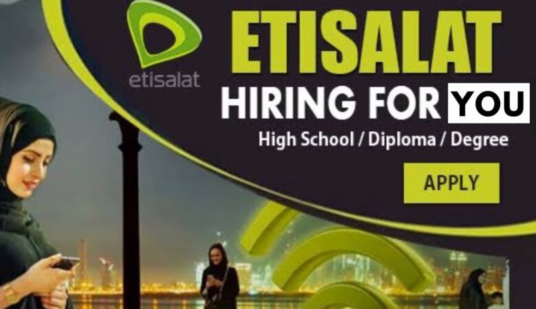 Etisalat Job Vacancies
